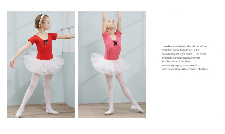 儿童舞蹈服装春夏季女童短袖芭蕾舞考级服幼儿练功服体操服-8.jpg