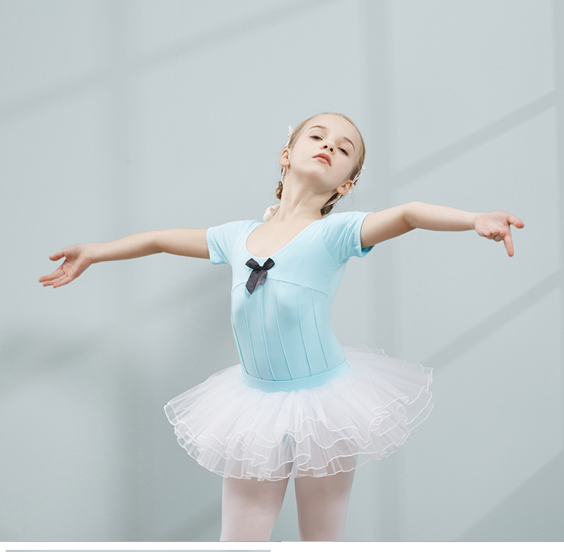 儿童舞蹈服装春夏季女童短袖芭蕾舞考级服幼儿练功服体操服-21.jpg
