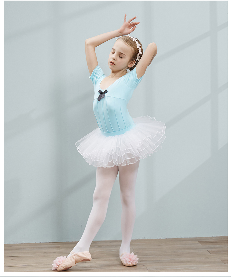 儿童舞蹈服装春夏季女童短袖芭蕾舞考级服幼儿练功服体操服-24.jpg