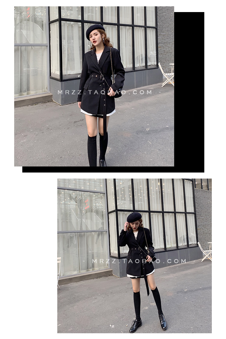 黑色西装外套女春装新款中长款气质收腰西服姚晨同款-8.jpg
