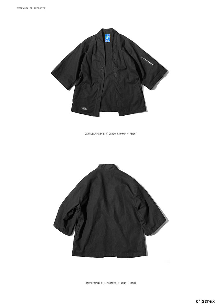 春夏新品日式道袍外套 KIMONO宽松薄款七分袖衬衫款外套-2.jpg