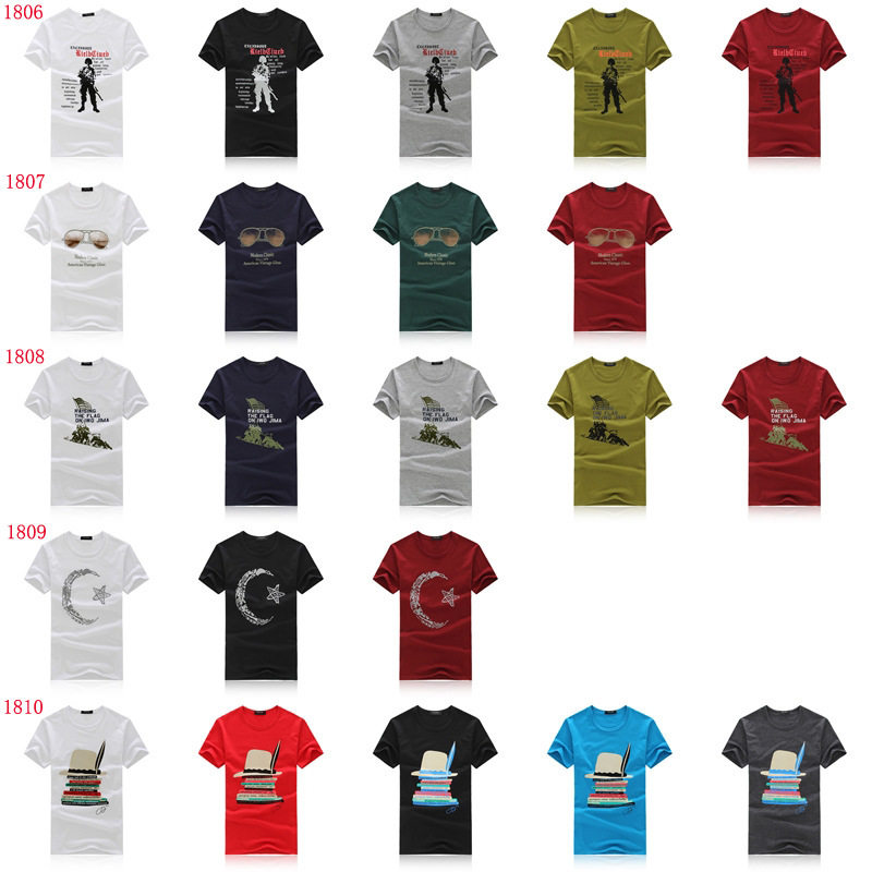 男式短袖T恤￥7.9特价混批赚到天上掉钱,颜色:白色,黑色,蓝色,灰色,绿色,红色,紫色,黄色,尺码:XS~5XL,免费代理转发朋友圈即可-2.jpg