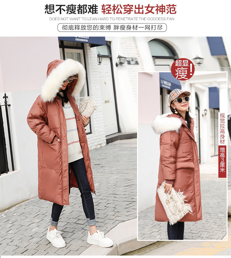 冬季新款韩版时尚纯色大毛领大口袋中长款羽绒棉衣女-4.jpg