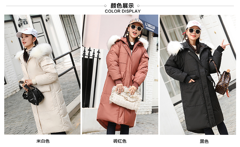 冬季新款韩版时尚纯色大毛领大口袋中长款羽绒棉衣女-9.jpg
