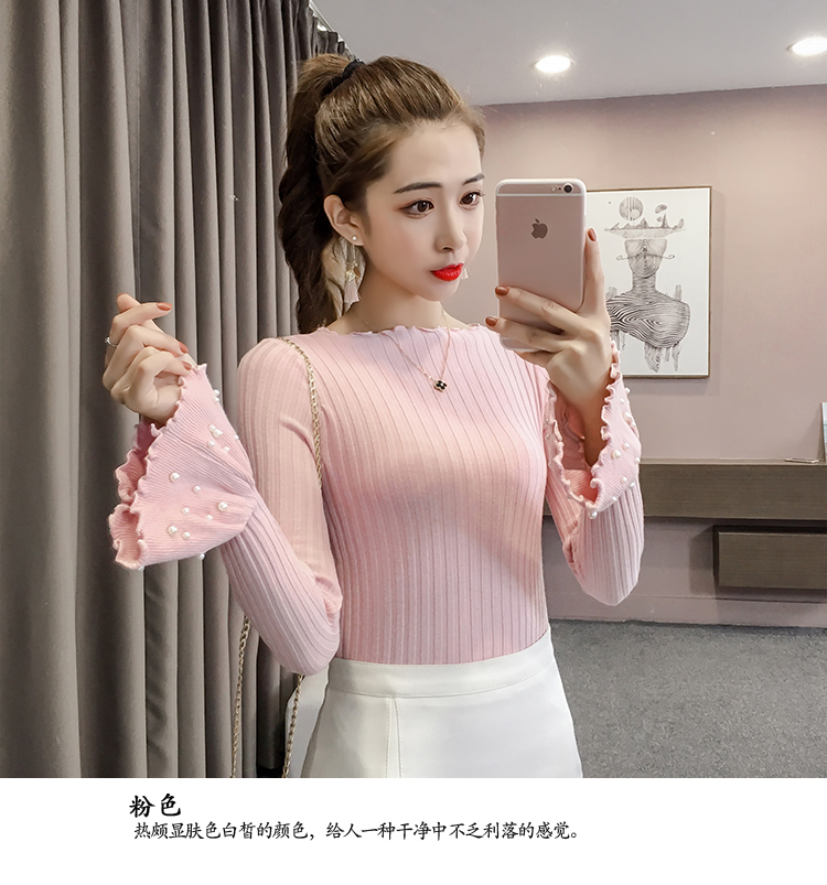 2018秋冬新款淑女上衣针织衫百搭长袖套头毛衣女-5.jpg