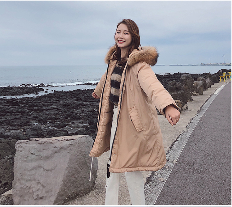 实拍新款羽绒服 女中长款韩版大码宽松孕妇装羽绒服棉衣冬季外套-15.jpg