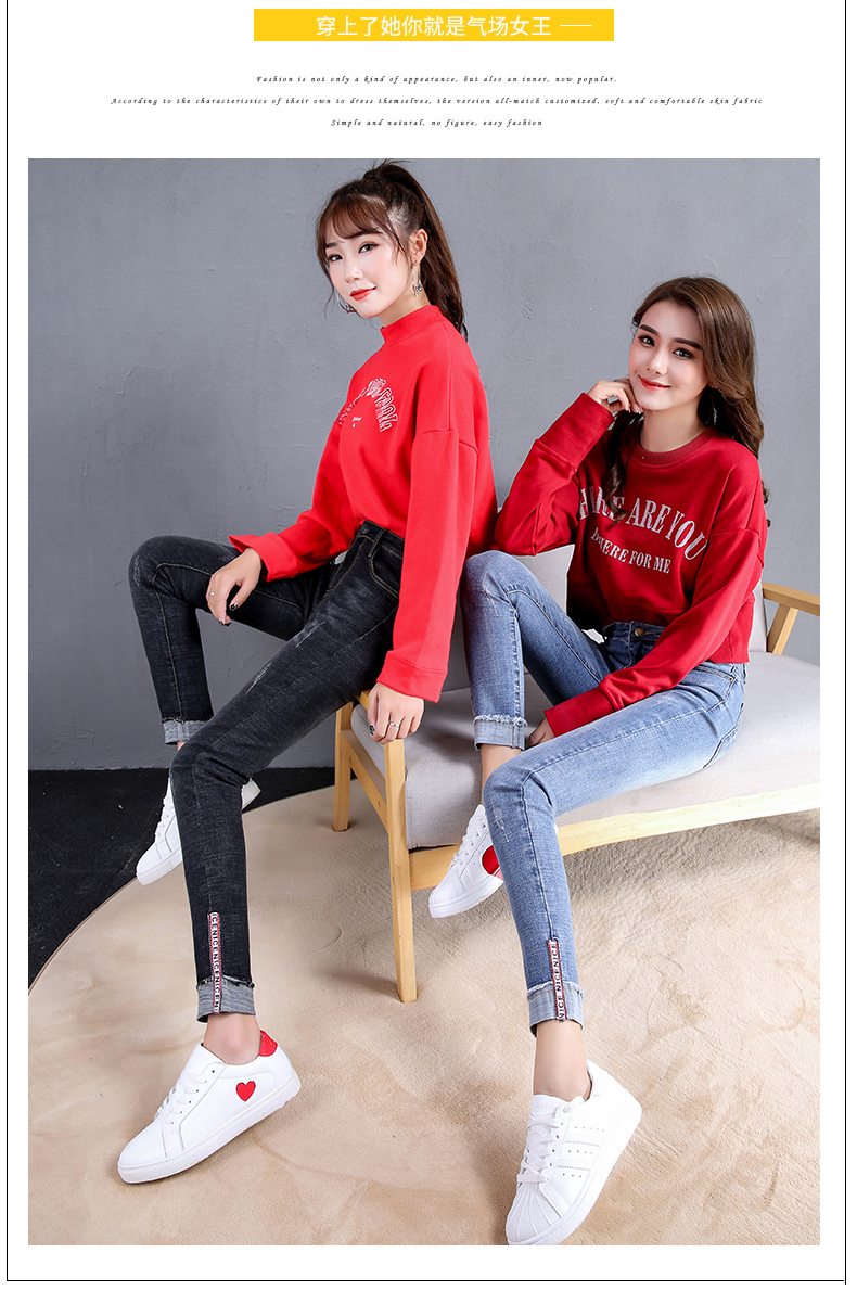 秋季新款弹力牛仔裤女高腰修身显瘦卷边小脚铅笔裤-6.jpg