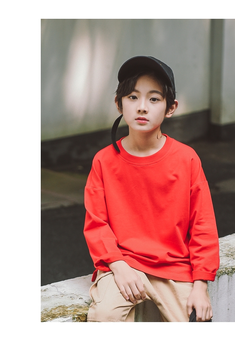 童装男童长袖T恤儿童圆领上衣打底衫纯色春季新款韩版中大童-9.jpg