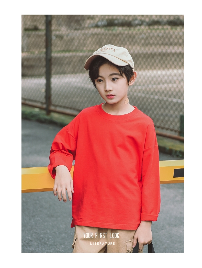 童装男童长袖T恤儿童圆领上衣打底衫纯色春季新款韩版中大童-17.jpg