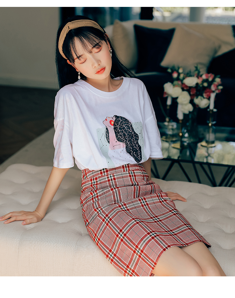 文艺复古高腰显瘦格子半身裙铅笔裙防走光A字裙包臀女裙-12.jpg