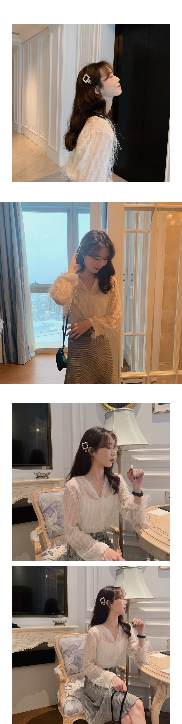 流苏羽毛透感衬衫V领仙气上衣-4.jpg