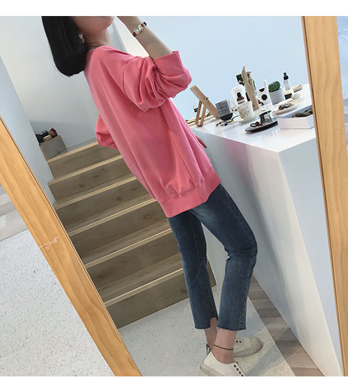 金秘书同款卫衣简洁圆领纯色防晒宽松卫衣女-7.jpg