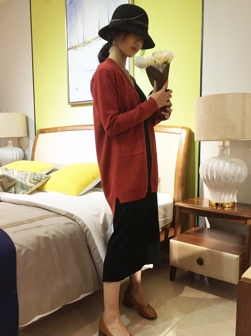 春上新冰麻丝螺纹针织无袖长款连衣裙-7.jpg