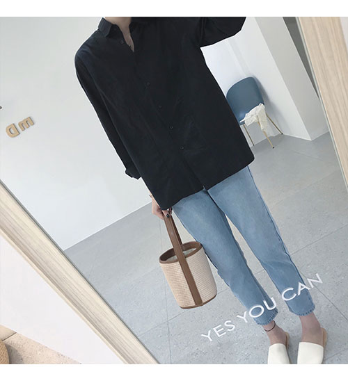 春天穿不腻的细节控基础翻领黑白衬衫上衣女-56.jpg