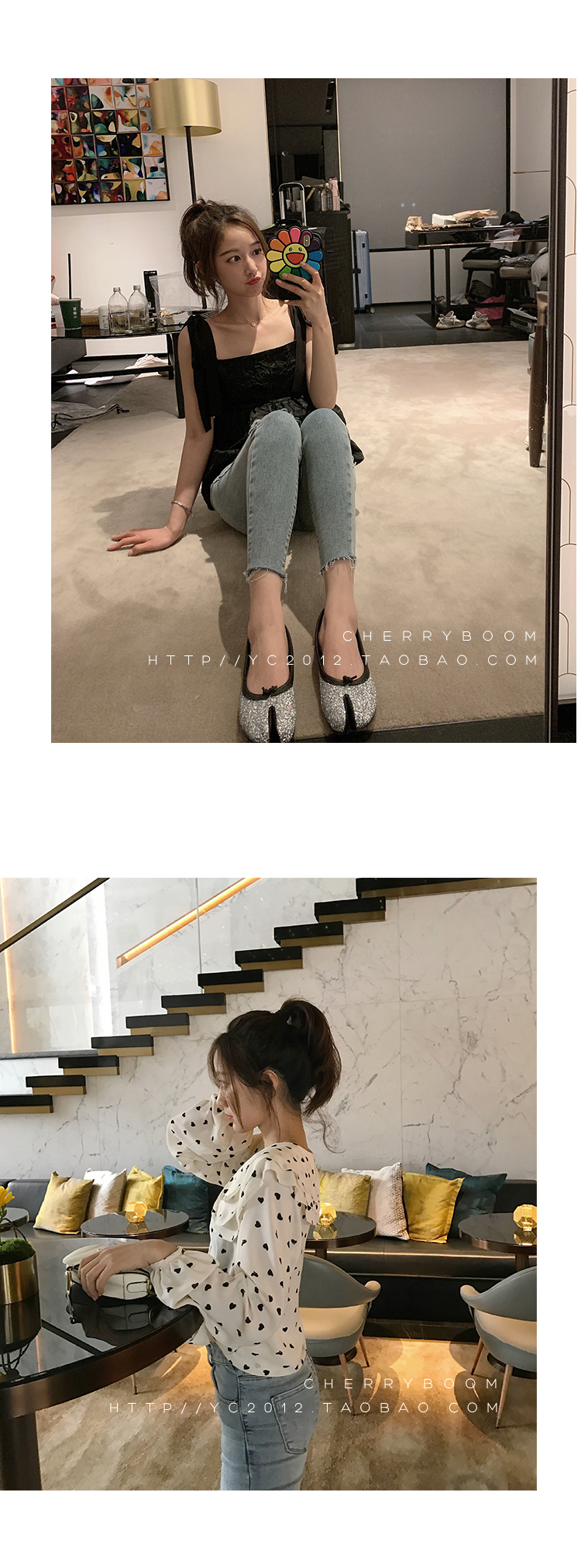 浅色破洞牛仔裤女春新款百搭紧身显瘦小脚九分裤-21.jpg