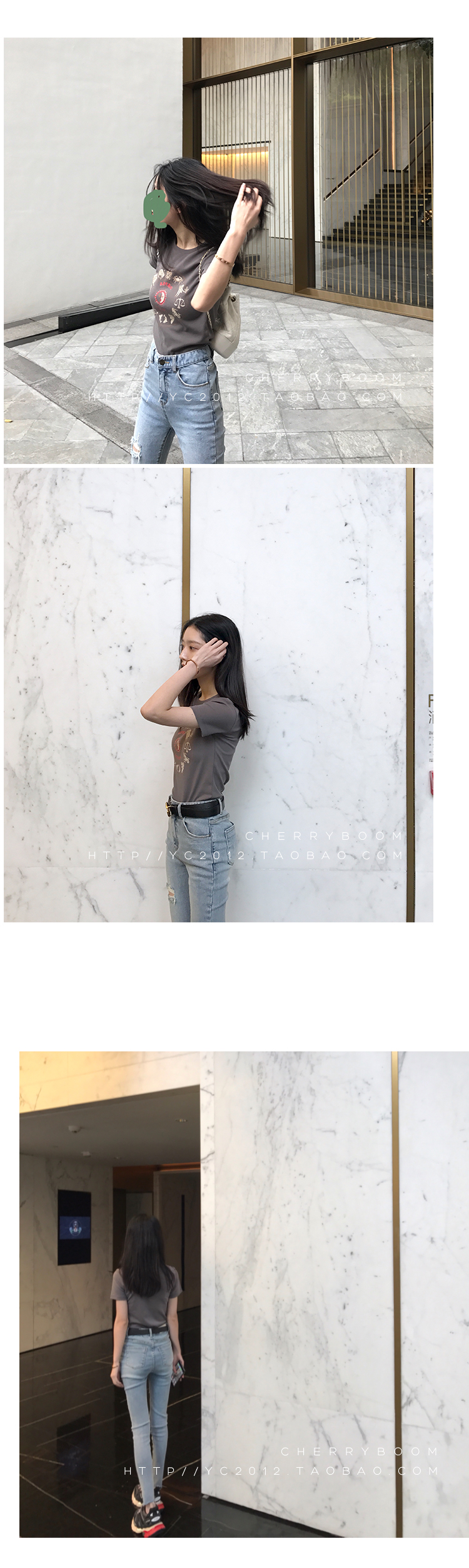 浅色破洞牛仔裤女春新款百搭紧身显瘦小脚九分裤-25.jpg