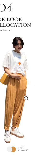 复古橘子印花纯棉T恤女短袖圆领白色宽松上衣新款夏季-7.jpg