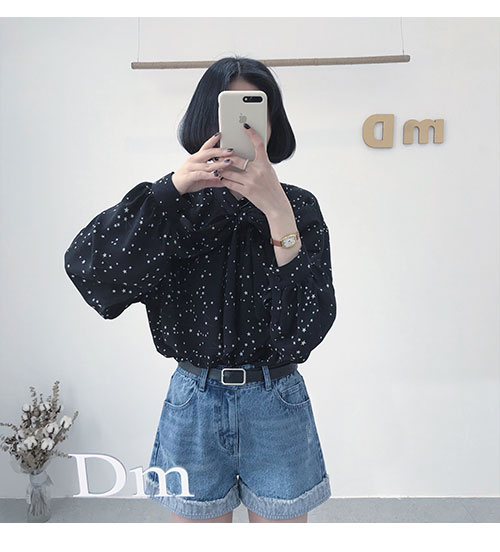 这是什么神仙面料blingbling星星打结雪纺衬衫-39.jpg