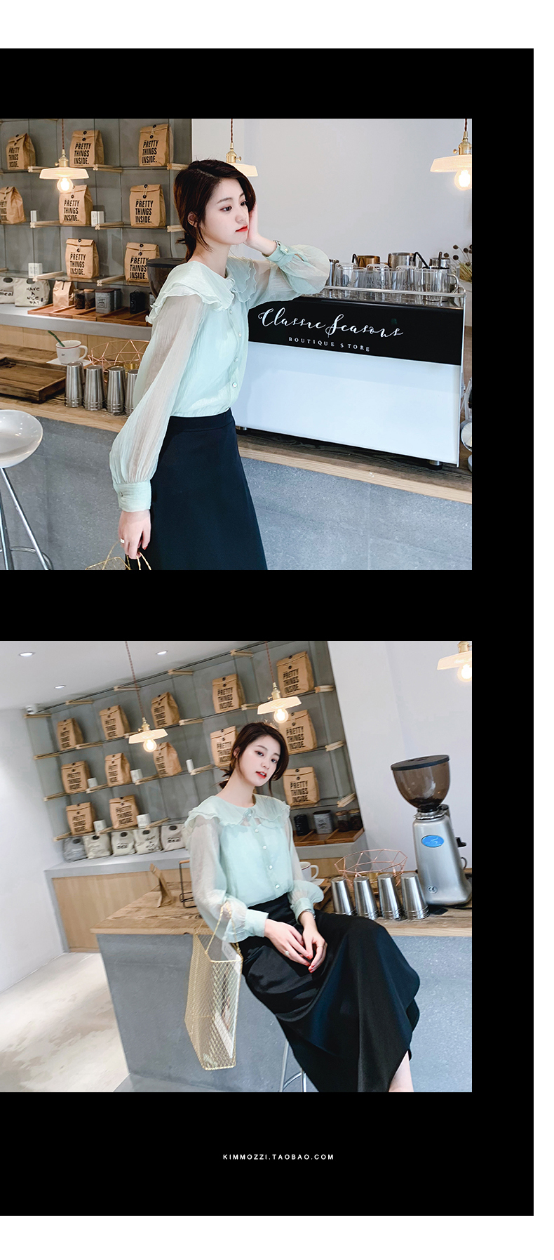 上衣衬衫甜美娃娃领很仙的小衫长袖女洋气新款雪纺衫-23.jpg