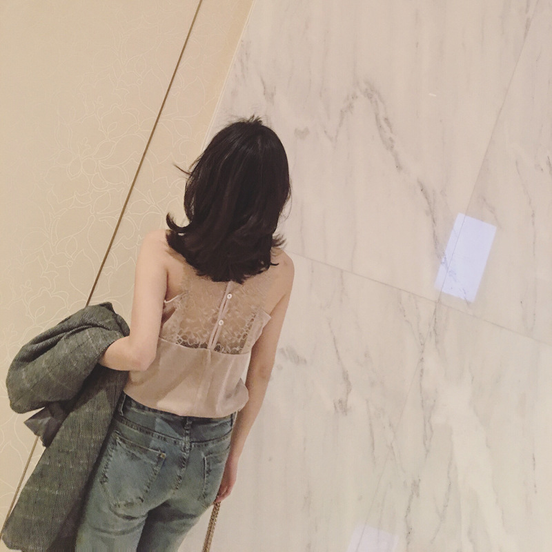 妩媚小女人春夏超美睫毛蕾丝拼丝绒V领百搭性感小吊带背心-17.jpg