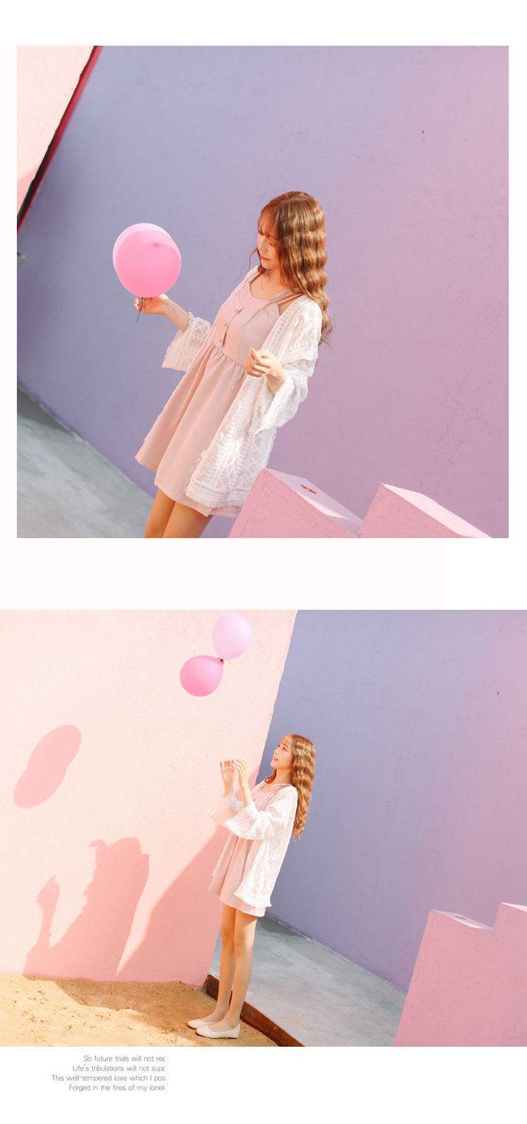 夏季甜美清新少女系带学院风高腰细格子吊带连衣裙子女-6.jpg