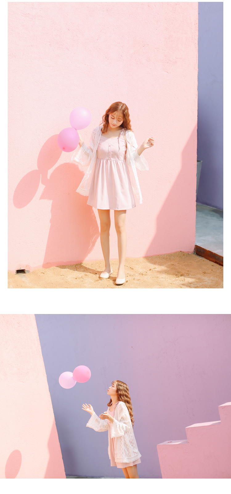 夏季甜美清新少女系带学院风高腰细格子吊带连衣裙子女-9.jpg