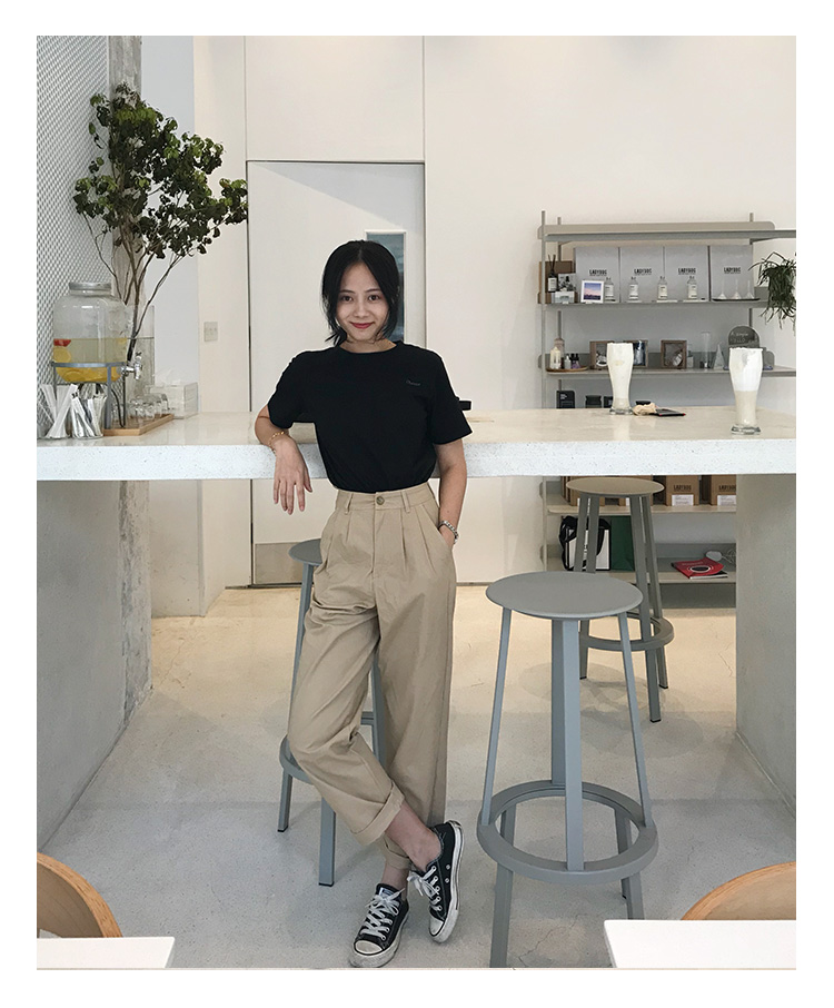 卡其色高腰休闲工装裤女显瘦直筒港味复古裤子夏装-16.jpg