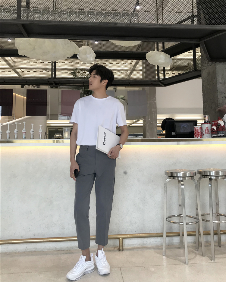 简约时尚百搭版型好修身纯色男士9分休闲裤 男-13.jpg