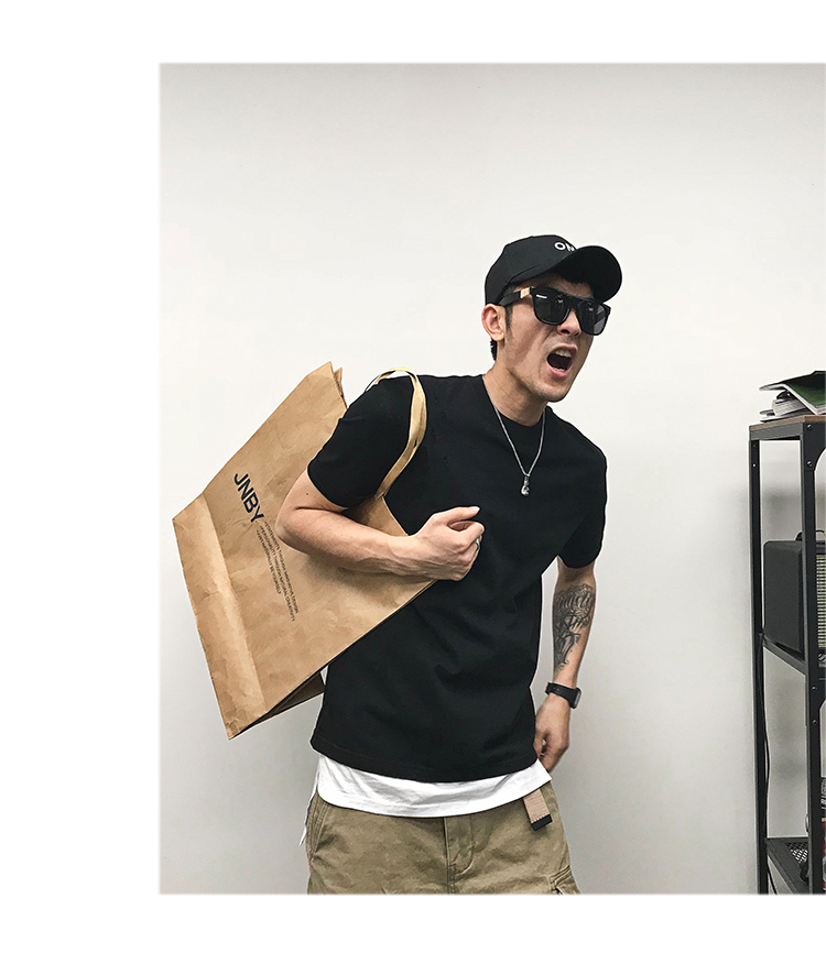 夏季余文乐ins风重工装破洞水洗贴布刺绣高品质短袖男t恤-14.jpg