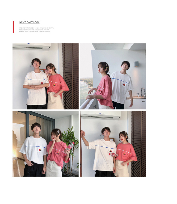 小众设计感情侣装夏装新款韩版原宿风短袖T恤女学生半袖班服-17.jpg