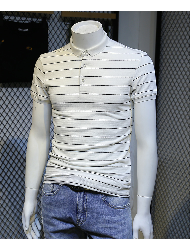 男士短袖T恤翻领体恤打底衫韩版翻领条纹polo衫衣服潮男装-17.jpg