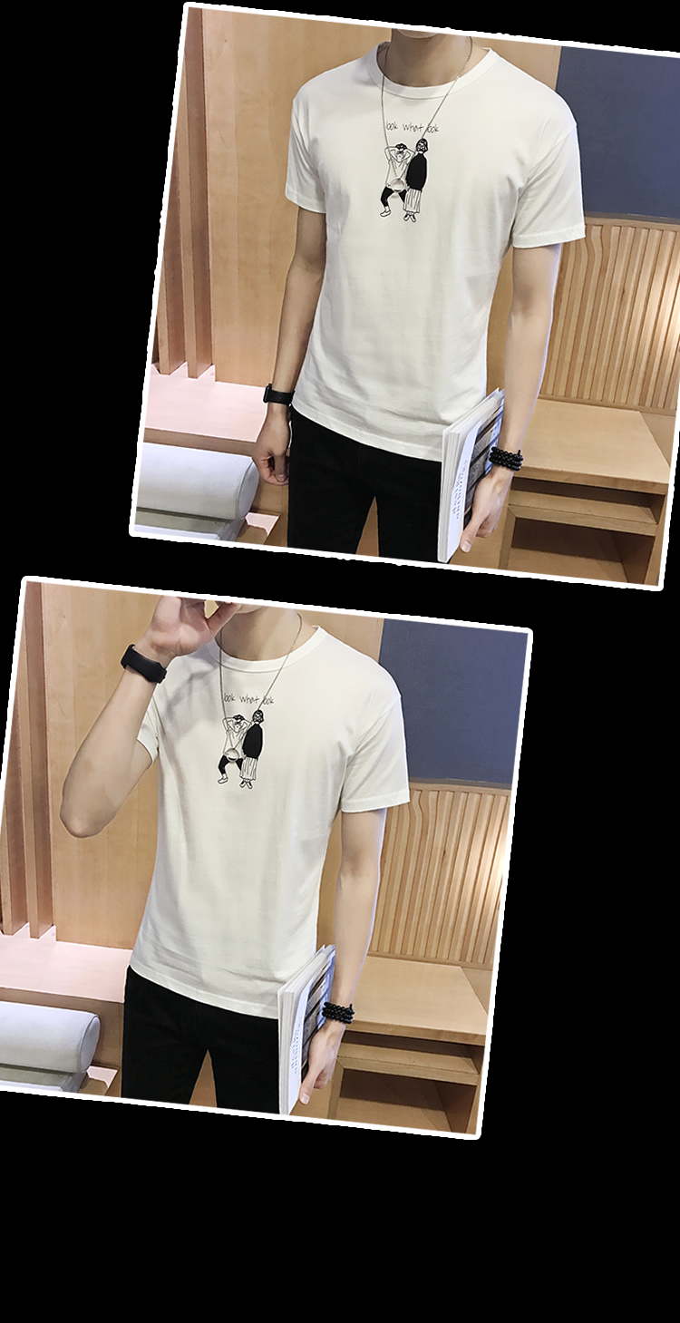 5%棉5%氨纶 夏装新品短袖T恤大码男装-19.jpg
