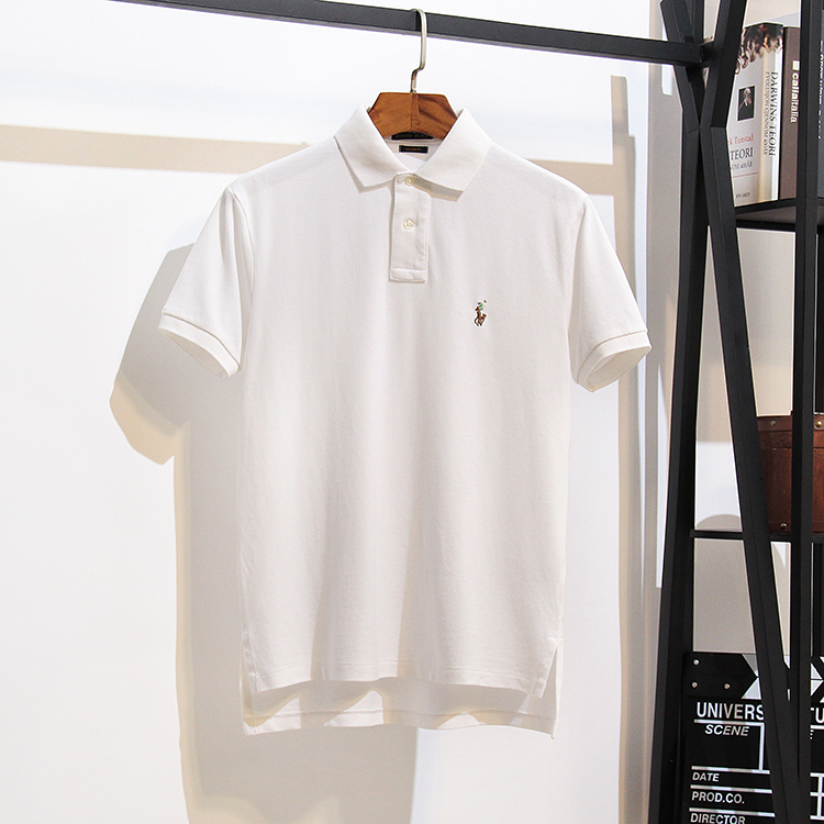 夏季新品短袖T恤男商务休闲小马标纯棉翻领POLO衫男ins港风-7.jpg
