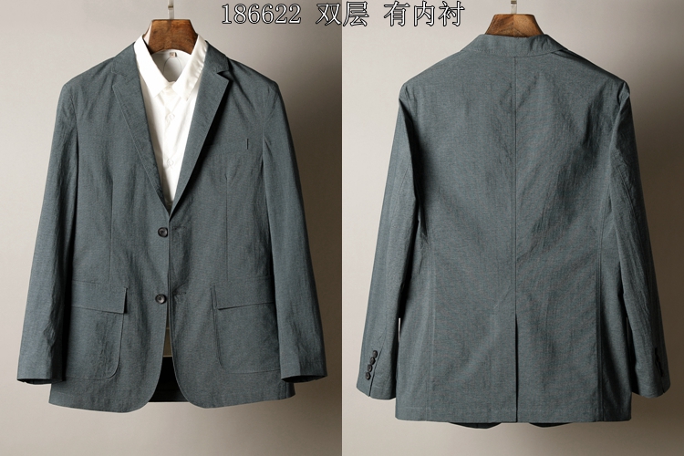 时尚且有范儿春季新款商务休闲男士西服修身舒适薄款西装上衣单西-1.jpg