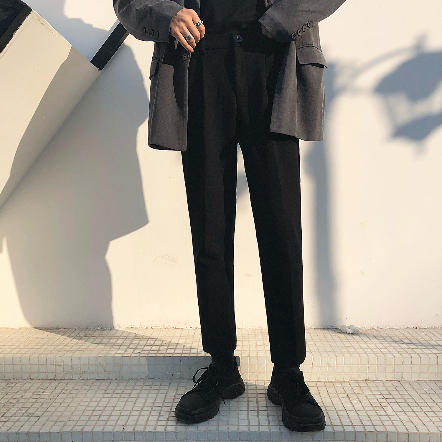 百搭西裤男ins坠感垂感西裤男九分宽松直筒薄款潮流韩版网红裤子-18.jpg